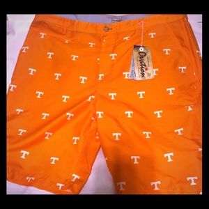 Tennessee Volunteers Ovation Golf Shorts NWT